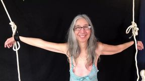 Sub Sarah, Homemade Mature Wife Bondage Footjob Masturbation - HD - 7:10 video - from xHamster