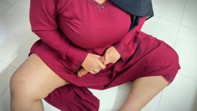 POV: Egyptian Muslim Chubby Stepmom in Burkha Enjoys Romantic Rainy Night with a Big Dick, when she was supper hot - HD - 6:39 video - from xHamster