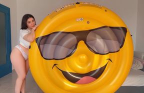 Good Girlfriend Becomes Mean Girlfriend and Pops your Inflatable Mattress - HD - 16:30 video - from LoyalFans