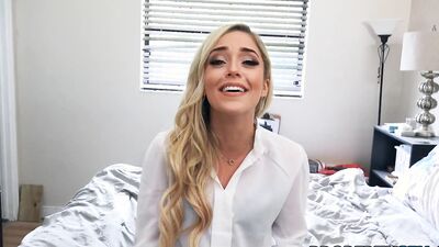 Tattooed blonde lady used her pussy to seal the deal - HD - 33:40 video - from BabesTube