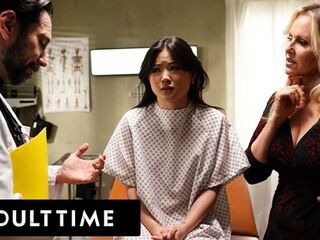 ADULT TIME - LULU CHU POSESSED BY SUCCUBUS! THIS BABE SUCKS & SCREWS UNTIL PERVY PRIEST SCREWS IT AWAY! - HD - 61:48 video - featuring Lulu Chu - from Lesbian8