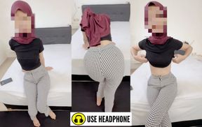 18 Year Old Hijab Student Big Tits Rough Sex until Creampie - HD - 10:11 video - from xHamster