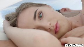 Spicy vacation fuck with hot blonde Oxana Chic with perky tits - HD - 8:57 video - featuring Oxana Chic - from XGroovy