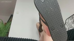 Fucked up for flip-flops - humiliation JOI - HD - 5:08 video - from Clips4sale