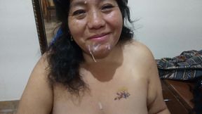 My mature Christian friend learning how to get milk from her male - HD - 7:32 video - from xHamster