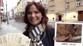 Czech Streets 120 American super MILF - HD - 9:00 video - from PornDR