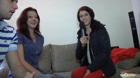 Random visit turn to threesome fuck in porn casting - 38:27 video - from XVideosRed