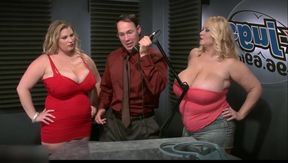 BBW pornstars Renee Ross, Samantha 38G - Threesome with monster boobs blonde moms - HD - 23:58 video - from Xtits
