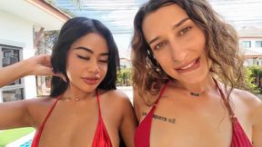 International Buffet FOURSOME - Thai, Aussie, Israeli & British - HD - 33:30 video - from LoyalFans