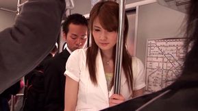 Japanese Beauty Gives Secret Subway Handjob – POV - HD - 7:01 video - from JAVMix