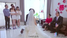 Groom gets cucked by sakura on his wedding night - HD - 31:19 video - from FapHouse