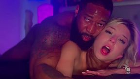 Hot blonde slut, hungry for a rough pound asks her BBC friend to destroy her pussy doggystyle - HD - 2:36 video - from XGroovy