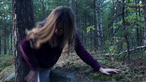 I fucked a stranger in the woods to help her – public sex - 4K - 6:11 video - from xHamster