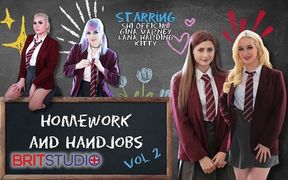 Homework & Handjobs Vol. 2 - HD - 17:50 video - from FapHouse