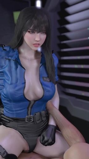 Beauty Police Officer Get Hard Fuck - 3D Animation - HD - 0:39 video - featuring Hikaru Miyanishi - from xHamster