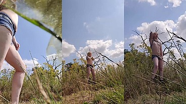 Field Flashing Shoot - Behind The Scenes - HD - 5:45 video - from Sheer