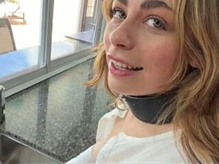 Tiny Step Daughter Needs Discipline - 10:31 video - featuring Renee Rose - from Lesbian8