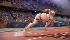Olympic Sex Champion 3D  Blonde Teen Big Tits Ass Workout Fuck - 4K - 11:17 video - from xHamster