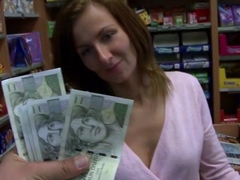 Irresistible mature Czech MILF fucked for money at work - 18:08 video - from PornLib