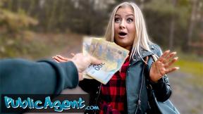 Busty Blonde: Woods Striptease - HD - 11:37 video - featuring Cayla Lyons - from Fapnado