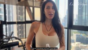 Based on a true story. Massage after coaching and a bright orgasm - HD - 22:36 video - featuring Liza Virgin - from LoyalFans