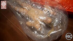 Inflatable Tube Bondage - HD - 8:00 video - from BDSMX