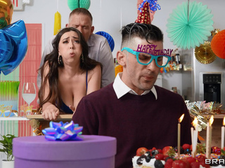 ”BRAZZERS My Hubby's bro fuck my butt on his Birthday! - Chloe Surreal” - 8:00 video - from Trashreality