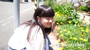 Brunette Asian teen let lucky guy to get her tight pussy railed - HD - 141:53 video - from Analdin