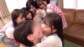Five Horny Nurses, School's Out for a Creampie Spree! - HD - 123:54 video - from AbJav
