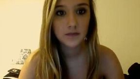 Lovely amateur teen flashes fresh pussy on webcam - 5:30 video - from AnySex