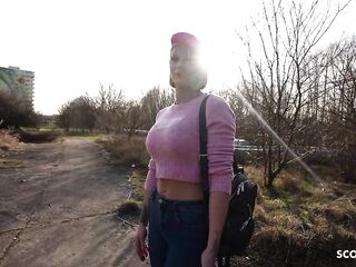 GERMAN SCOUT - French golden-haired Beauty Endy Doll with Big Love button and Breasts at Pick Up Casting Fuck - HD - 12:32 video - featuring Kada Love - from Dafreeporn