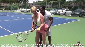 Mature mom Seka Black worships black BBC in boudoir - SD - 9:59 video - from EbonyPeek