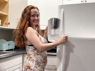 Caught Jerking Off By Breasty Redhead Step Mama - Red Eviee - Danny Filth - 17:36 video - featuring Red Eviee - from FreePorn8