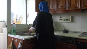 Hijab Maid Anal Doggystyle - HD - 5:12 video - from FapHouse