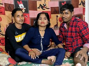 Hot Sensual Porn With Erotic Love Making In Real MMF Threesome - HD - 30:00 video - from DesiThreesome