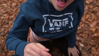 Quickie risky blowjob in National Park - Mini Diva - HD - 6:11 video - from Pornfact