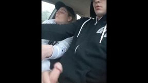 Heather Kane ALMOST caught jerking off dick while being driven to next Porn Shoot - HD - 1:35 video - from SexPester