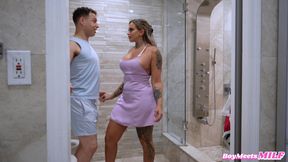 Slutty Stepmom Stephanie Love Dominates Me Until She Cums on My Young Cock - 4K - 34:49 video - featuring Jaxslayher - from xHamster