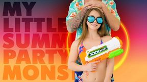 Cute Little Step Daughter Mira Monroe Strokes Step Dad's Big Fat Cock With Her Feet - Exxxtra Small - HD - 17:00 video - from xHamster