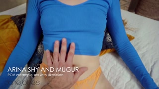 Dane Jones Arina Shy Romantic POV creampie and doggystyle orgasm with hubby - HD - 15:01 video - from Pornzona