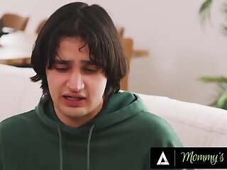 MOMMY'S BOY - Shy Boy Gets To Fuck Crush Stepmom Wendy Raine After She Discovered His Secret - HD - 15:47 video - featuring Wendy Raine - from PornoXO