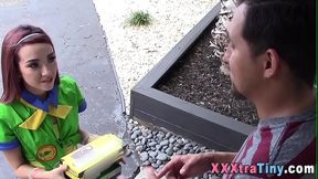 Smalltitted teen facial - HD - 8:00 video - featuring Kiley Jay - from XVideos