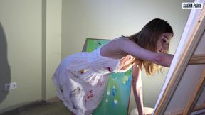 Tiny Artist Teen Fucked Hard in the Ass by Her Stepbrother in a Dark Basement on a Dirty Mattress! - 4K - 8:12 video - featuring Eva Elfie - from xHamster
