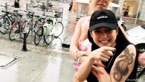 Public Flashing In The City And Double Deepthroat Watch Part 2 Streamvid.net With Rae Lil Black, Kate Truu And Rae Lil - HD - 27:10 video - featuring Rae Lil Black - from AbXXX