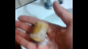 Eat and Swallow Jizz on Peanut Candy - Cum on Food - HD - 1:18 video - from XVideos