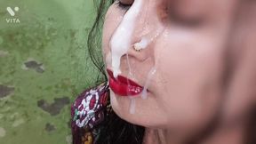 Your Salu Bhabhi Real Cum In Face ( Facial ) - HD - 5:17 video - from xHamster
