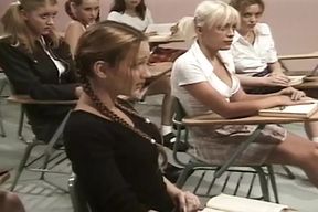 The classroom is the best place for a hot French lesbo orgy - 50:26 video - from xHamster