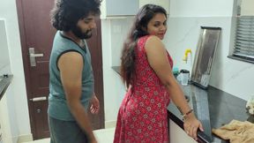 Wife and husband first time sex and it happens in kitchen and sofa sex while no one in home - 4K - 23:19 video - from xHamster