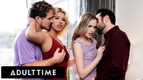 ADULT TIME - Scarlett Sage Swaps Husband's With Spanish Babe Carlita Ray For WILD SWINGER FOURSOME! - HD - 15:19 video - from xHamster