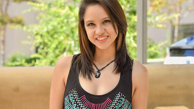 Naughty teenager Cadey pulls off her shorts and spreads pink - 4:25 video - featuring Cadey Mercury - from EroticBeauties